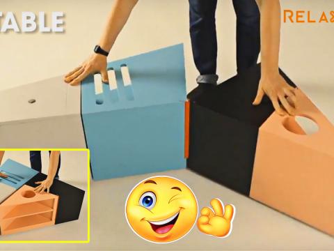 Những chiếc bàn độc đáo và thông minh trên thế giới