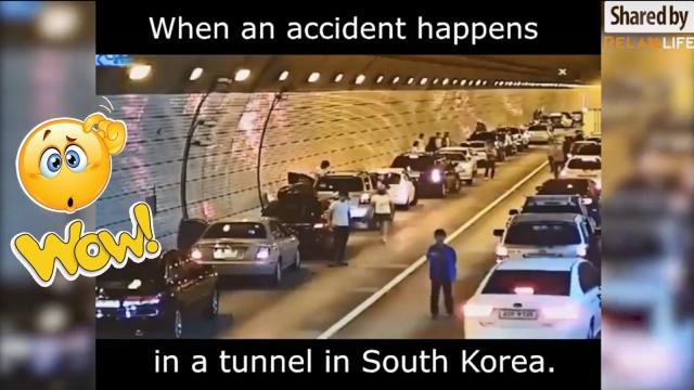 How Korean people deal with accident?
