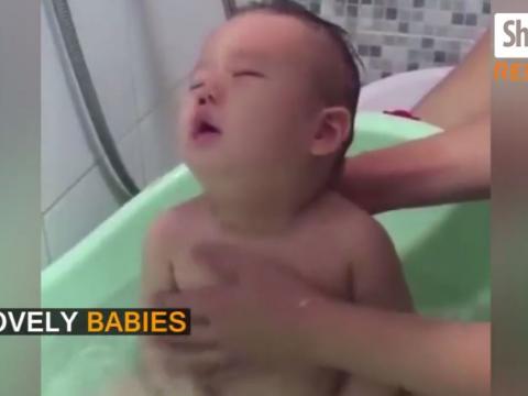 May I Combine Sleep and Bathe Altogether, Mom?