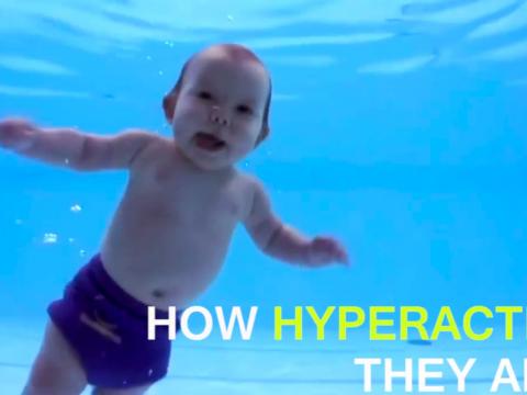 Super Cute Kids With Swimming Skills