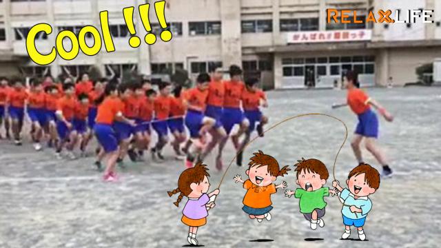 Chơi nhảy dây cả lớp là như thế nào