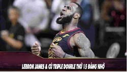 LeBron James và Cú Triple Double Thứ 15 Đáng Nhớ
