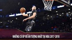 Những cú úp rổ hay nhất NBA mùa 2017-2018