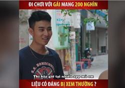 Đi chơi với gái nhưng chỉ đem theo 200k