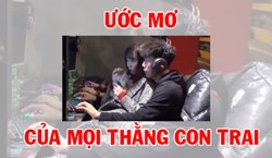 Ước mơ của bao thằng con trai là đây