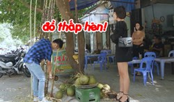 Thư ký vênh váo xỉ nhục chủ tịch đi bán nước mía