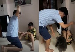 Cảnh tượng tổ trưởng tổ dân phố can ngăn bạo lực gia đình
