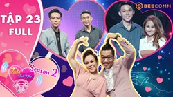 Tần số tình yêu tập 23: Lưu số người yêu cũ, chàng trai bị Việt Hương bắt gọi điện tại trận