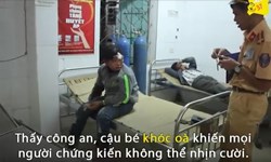 Cậu bé 14 tuổi chở bạn gái gây tai nạn rồi khóc tu tu "Đâm có tý mà bắt đi tù"