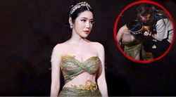 Elly Trần bất ngờ gục ngã trên thảm đỏ giữa ồn ào chồng ngoại tình
