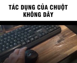 Tác dụng của chuột không dây