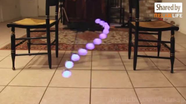 Pendulum wave demonstration