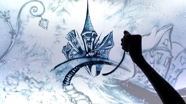 Crystal kingdom in the dream