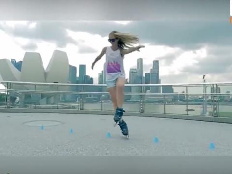 Best Of Freestyle RollerBlade Compilation