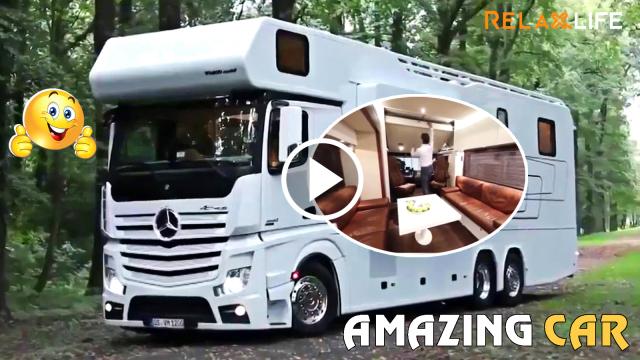 Motorhome sang trọng chẳng khác căn hộ 5 sao