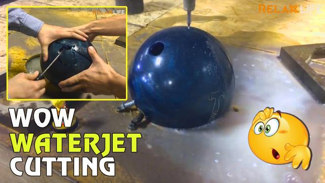 Chiêm ngưỡng khả năng cắt siêu đẳng của máy cắt bằng tia nước