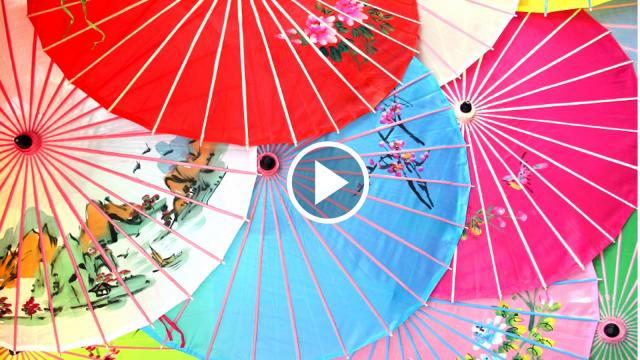 Creative paper umbrella