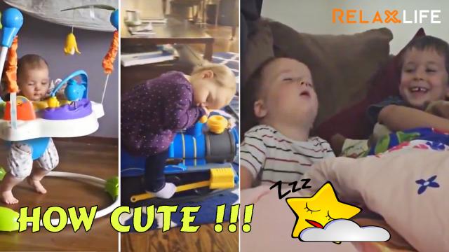 How cute baby is when they are sleepy.