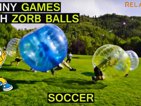 Do You Want To Play Bubble Zorbing?