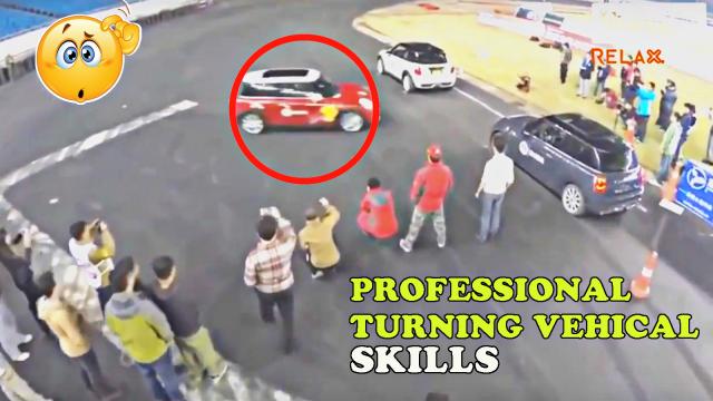 Professional turning vehical skills