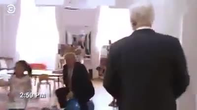 Donald Trump loves to play with the balls.