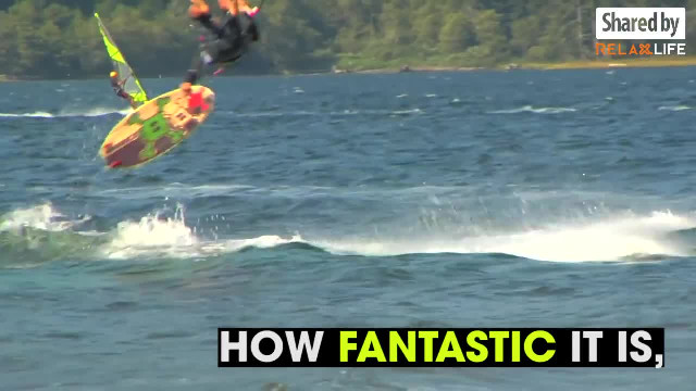 This is Kiteboarding