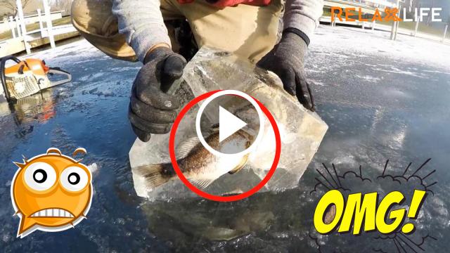Going fishing in the ice seems very interesting