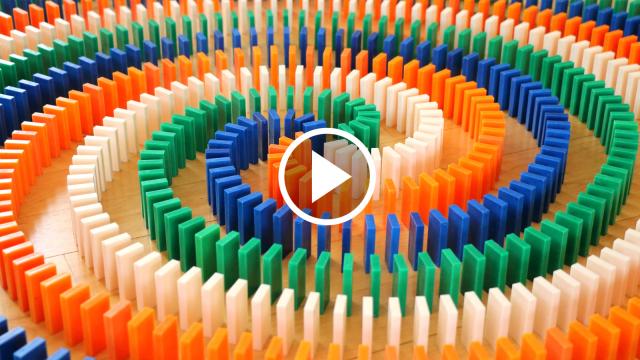 30,000 Dominoes! (BMAC 10 Falldown)