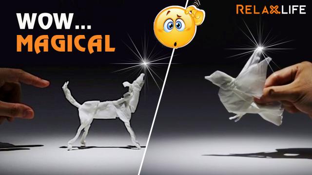 Origami in motion