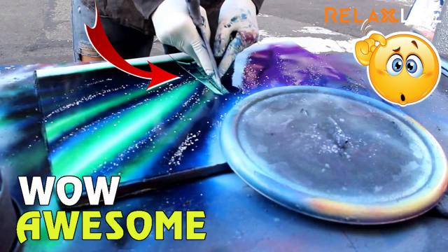 Beautiful spray paintings