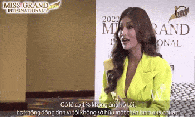 Video: Đoàn Thiên Ân nói tiếng Anh tại vòng phỏng vấn kín Miss Grand International 2022