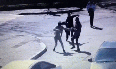 Video: Khoảnh khắc thanh niên "tung cước" hạ tên cướp giật túi xách giữa phố