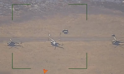 Video: Nga tung hỏa lực, bắn cháy 2 trực thăng Ukraine ở Donetsk